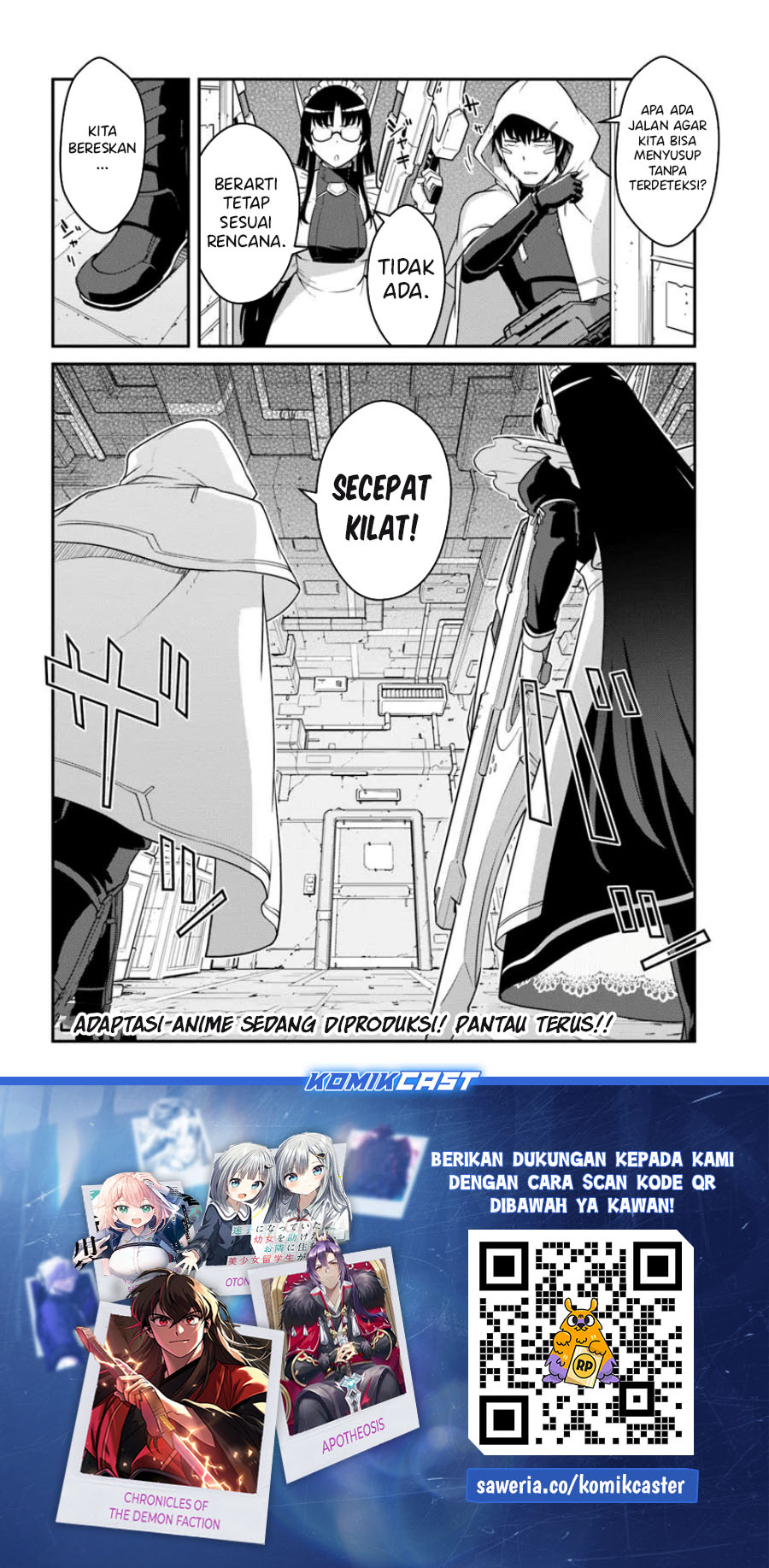 Mezametara Saikyou Soubi to Uchuusen-mochi datta no de, Ikkodate Mezashite Youhei Toshite Jiyuu ni Ikitai Chapter 46.2 Gambar 17